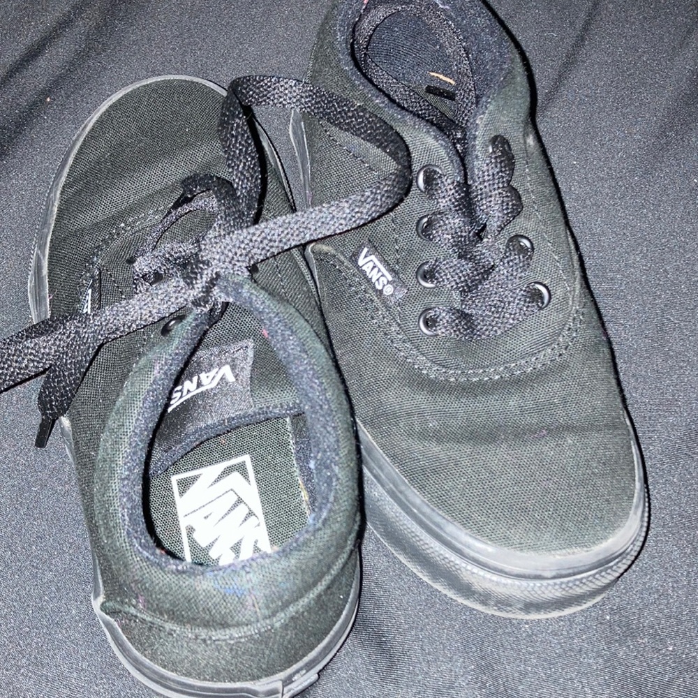 All black vans
